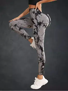 Лосины утягивающие спортивные женские (р-р S-XL)