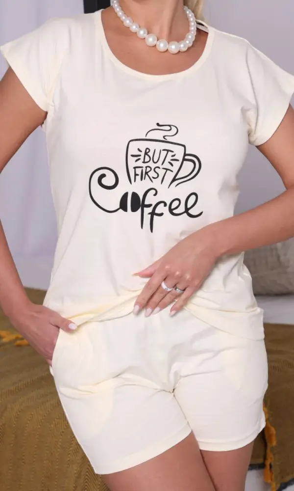 Комплект женский футболка- шорты р-р 48-60