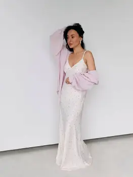 Платье шёлковое в цветочек женское (р-р 42-44)