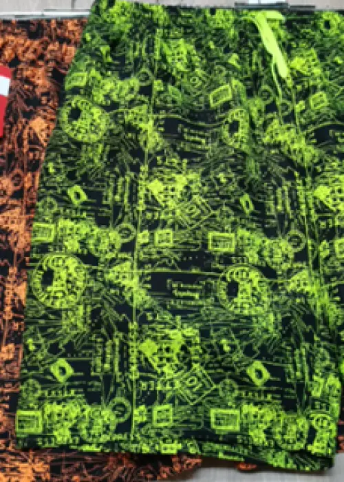 Шорты мужские, принт. Большие размеры (р-р 58-66/6XL-10XL)