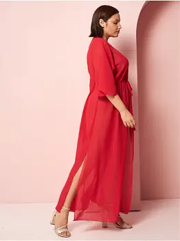 Туника пляжная, накидка на купальник (р-р 2XL-4XL)