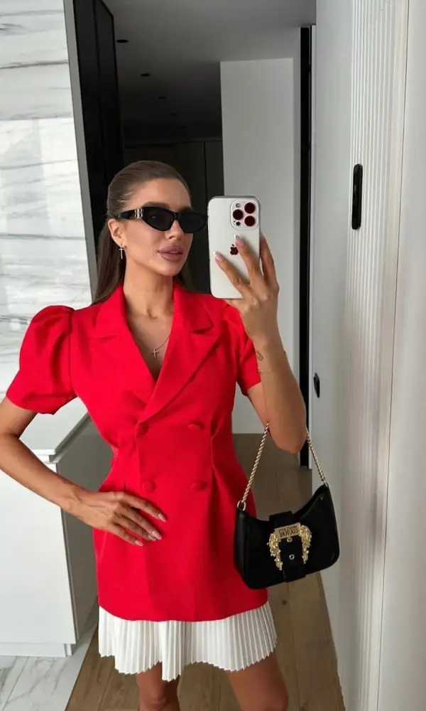 Комплект женский двойка, пиджак-юбка ( р-р 42-44)