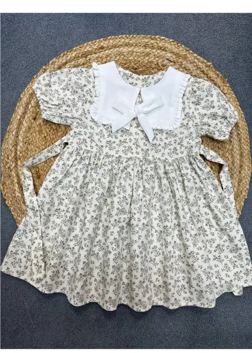 Платье летнее на завязках для девочки р-р 28-34