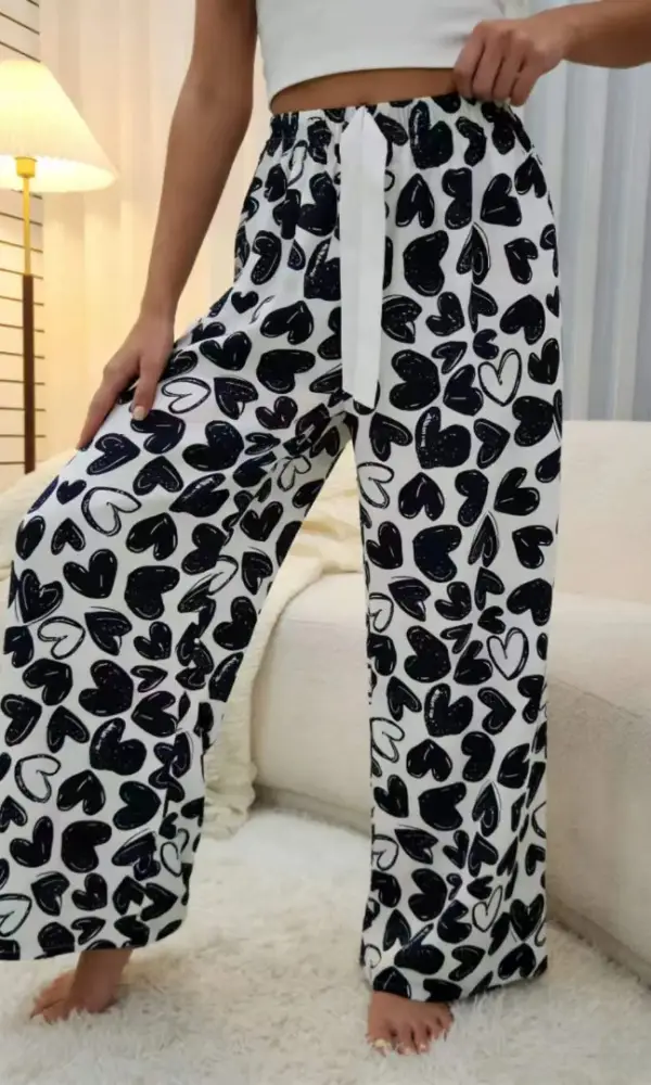 Брюки штапель домашние женские (р-р единый 42-50)