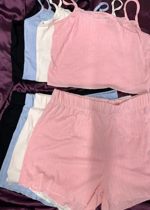 Женский домашний комплект-пижама с шортами( р-р s m l )