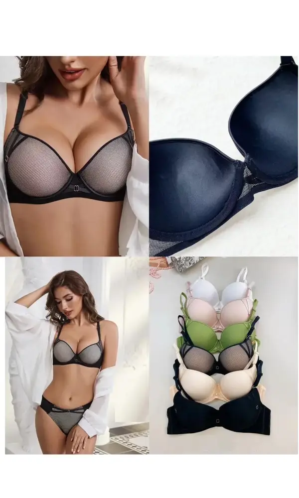 Бюстгальтер женский с косточками (р-р 85D-100D)