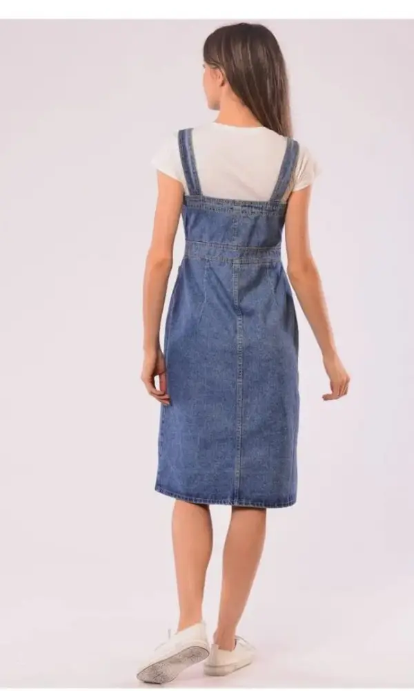 Сарафан женский джинсовый на пуговицах ( р-р 42-48)