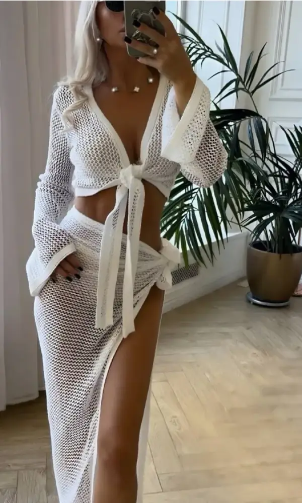 Туника пляжная летняя (р-р единый)