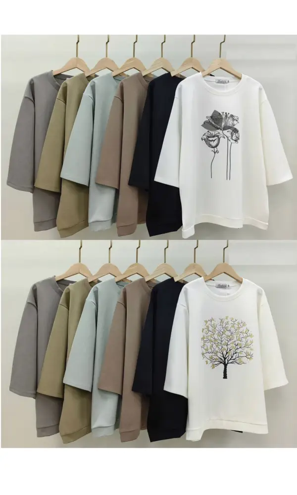 Туника с принтом базовая р-р XL-4XL