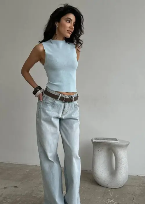 Топ без рукавов женский, р-р 42-48