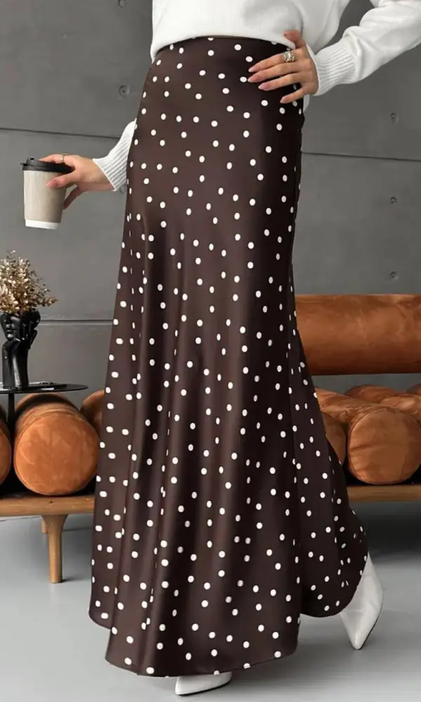 Юбка женская атласная макси (длина 105 см) р-р 42-48