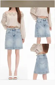 Юбка джинсовая мини женская (р-р 25-30)