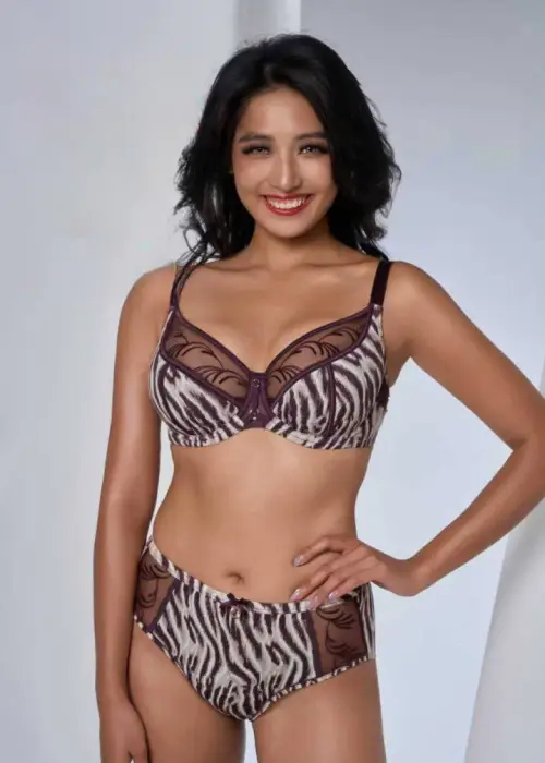 Бюстгальтер женский с принтом (р-р 80Е - 100Е)