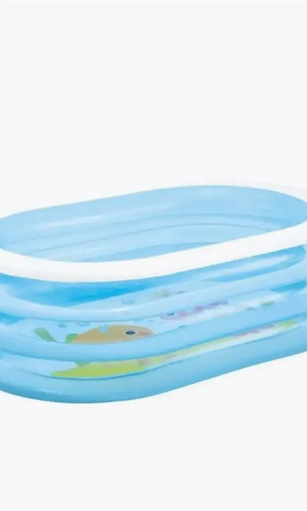 Надувной бассейн размер 163х107х46см 230л.
