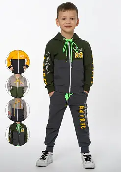 Костюм "Спорт" для мальчика (1-5 лет), с принтом