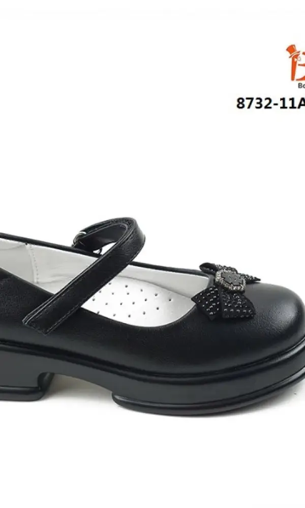 Туфли школьные черные на девочку ( р-р 26-31)