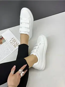 Кеды летние базовые на липучках женские р-р 36-41