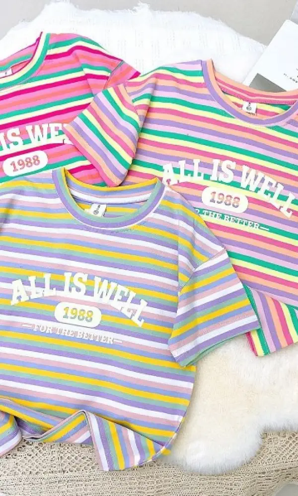 Яркая футболка на девочку ( р-р 110-150)