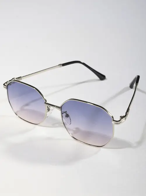 Очки солнцезащитные с металлической оправой, защита от ультрафиолета 400 UV