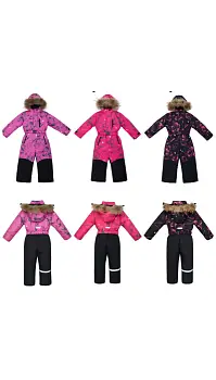 Комбинезон зимний для девочки р-р 92-122