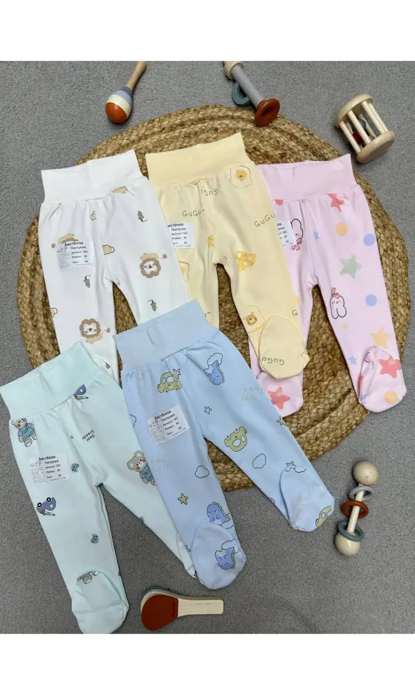 Ползунки с принтом (рост 62-86)