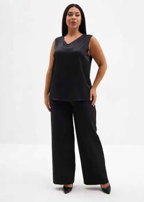 Шелковый топ женский под пиджак р-р 50-56