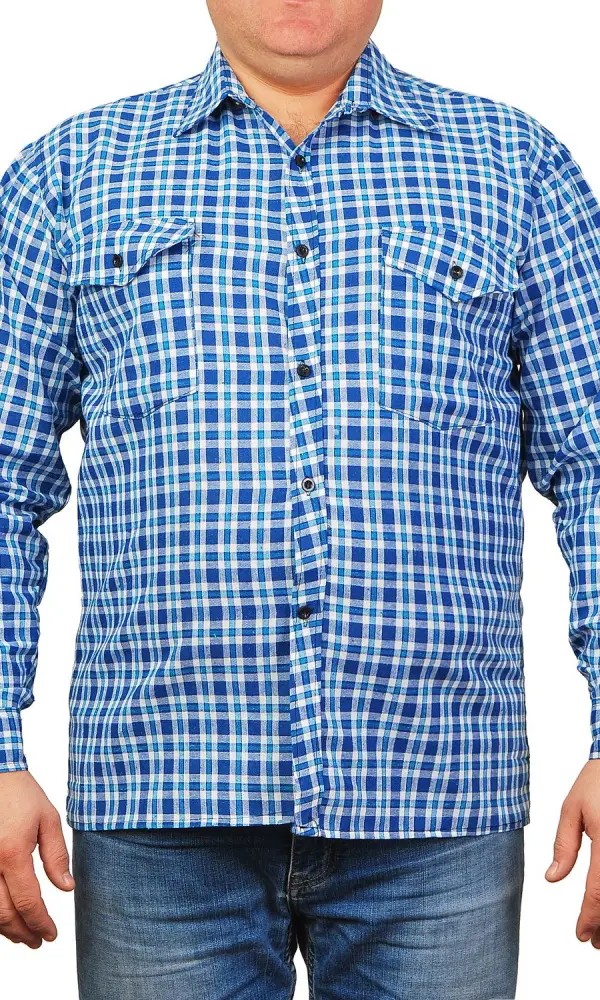 Рубашка "Летняя", с длинным рукавом, мужская (р-р 48-56)