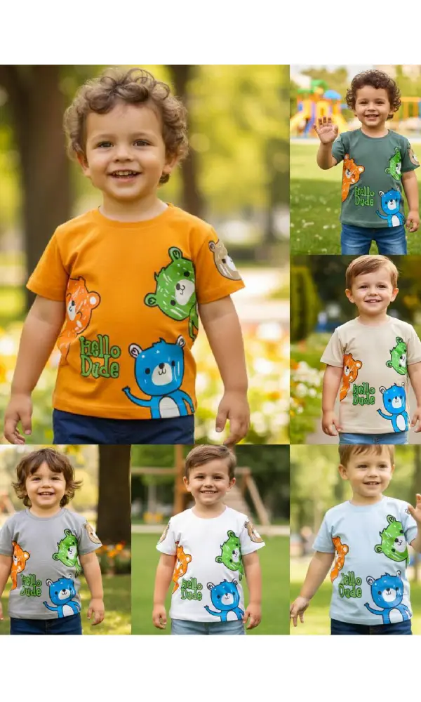 Футболка для мальчика с принтом р-р 2-5 лет