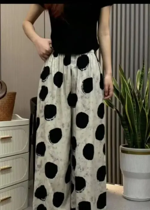 Брюки штапель домашние женские (р-р единый 42-50)