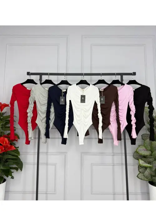 Боди с драпировкой женское (р-р 42-44)