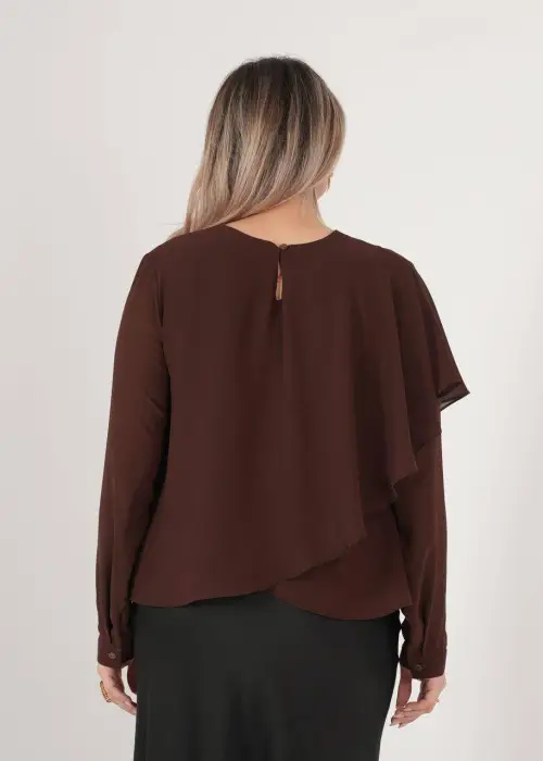 Блузка женская шифоновая р-р 48-54