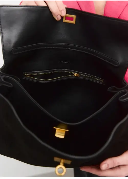 Сумка замшевая большая 35*25*14