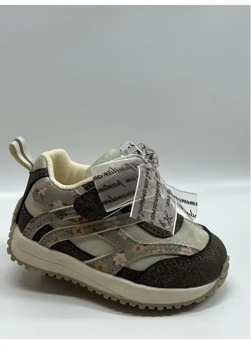 Кеды на липучке с бантом для девочки р-р 18-22