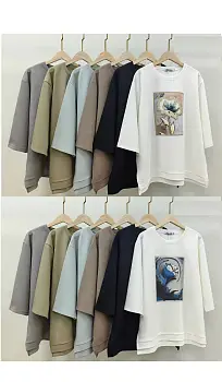 Туника с принтом нарядная р-р XL-4XL