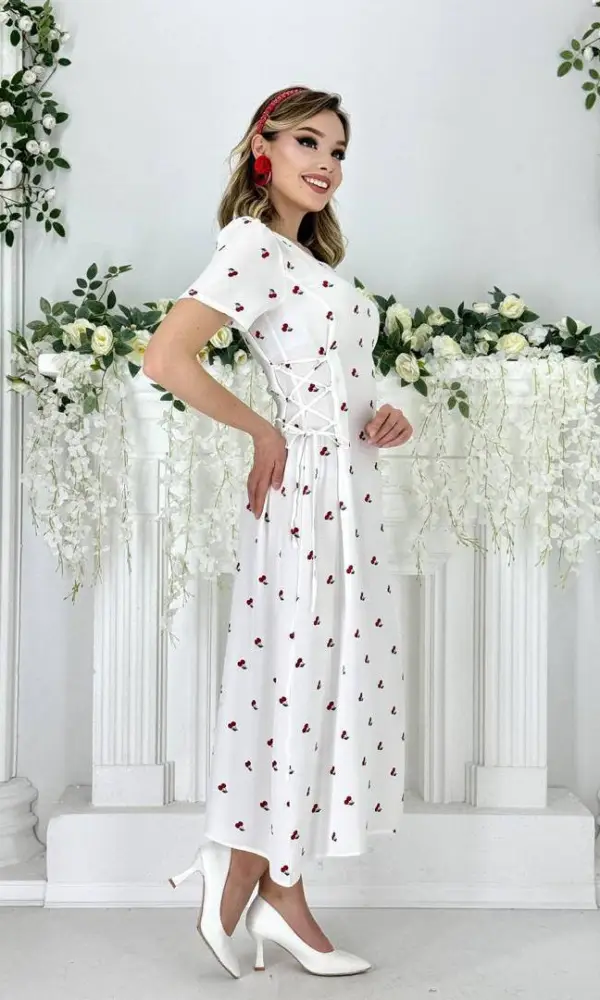 Платье женское летнее на завязках ( р-р 42-48)