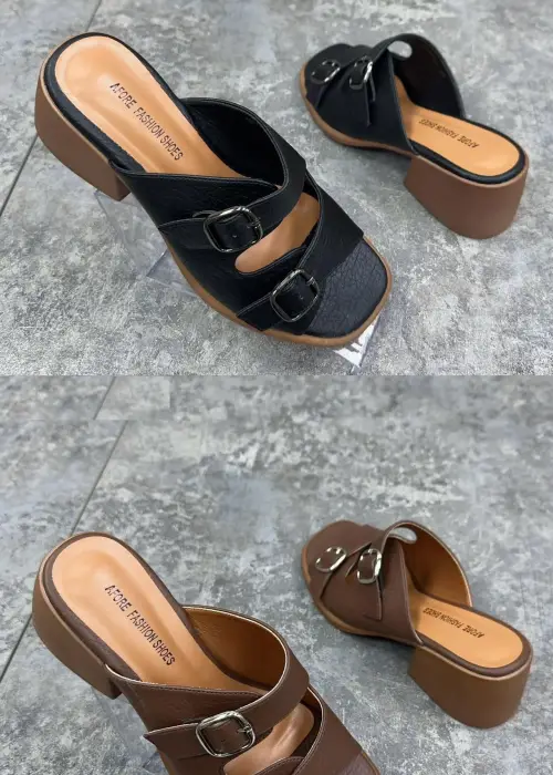 Мюли на каблуке женские (р-р 36-40)