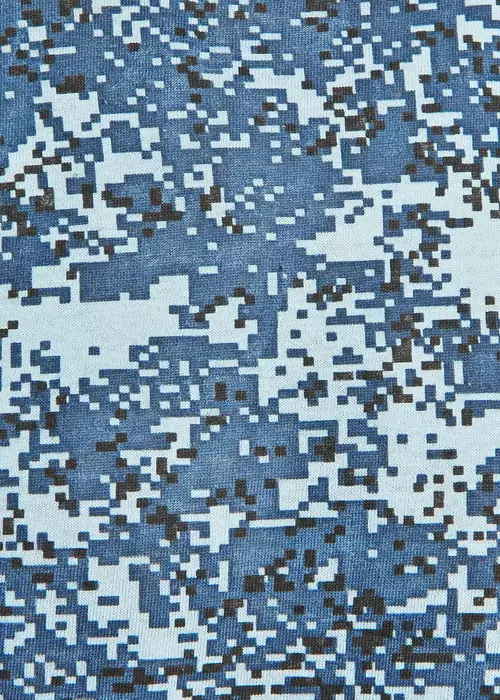 Футболка "Пиксель -серый", с длинным рукавом, мужская (р-р 48-56)