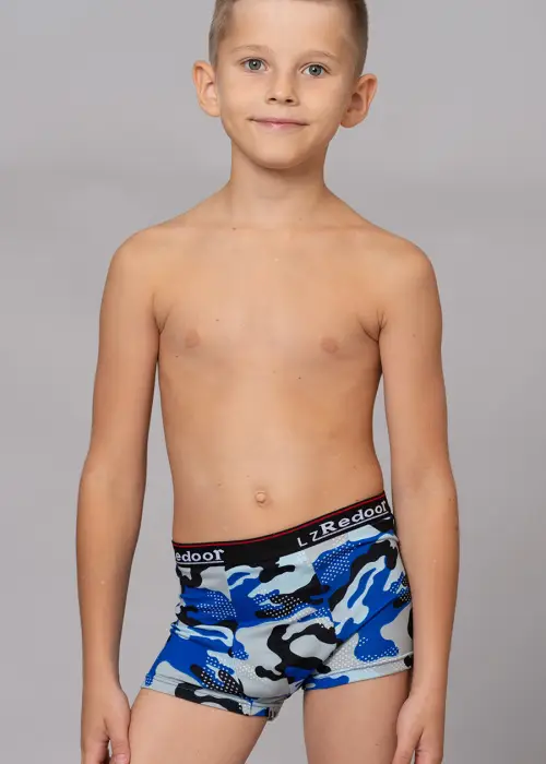  Боксеры детские с принтом, для мальчика (8-12 лет)
