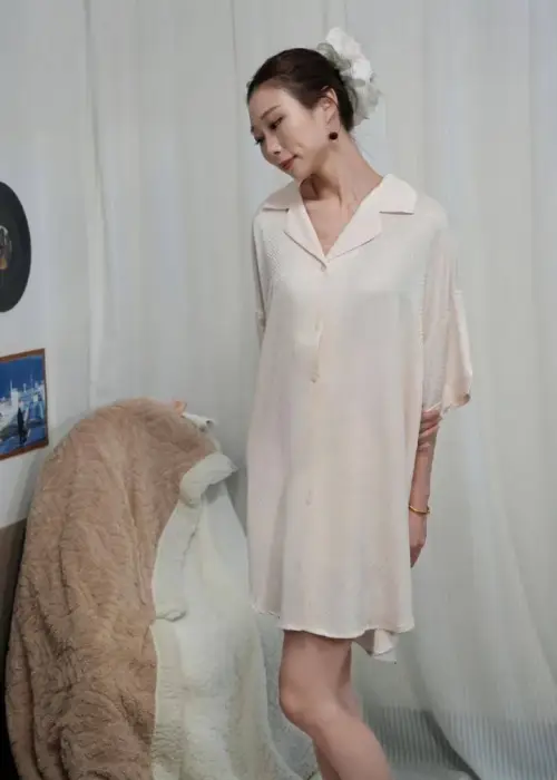 Туника-халат женская домашняя (р-р единый M-XXXL)