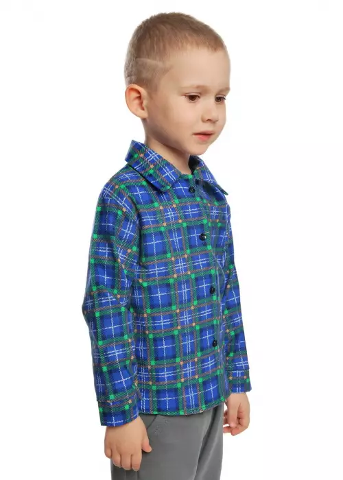 Рубашка для мальчика (фланель)