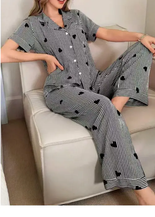 Пижама женская рубашка без рукавов+брюки р-р M-2XL