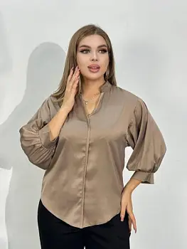 Блузка женская с укороченным рукавом р-р 48-54