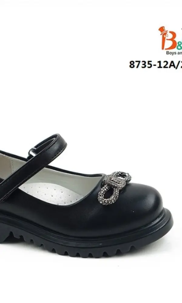 Туфли школьные черные на девочку ( р-р 26-31)