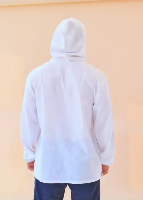 Рубашка мужская пляжная на замке (р-р 2XL-6XL)