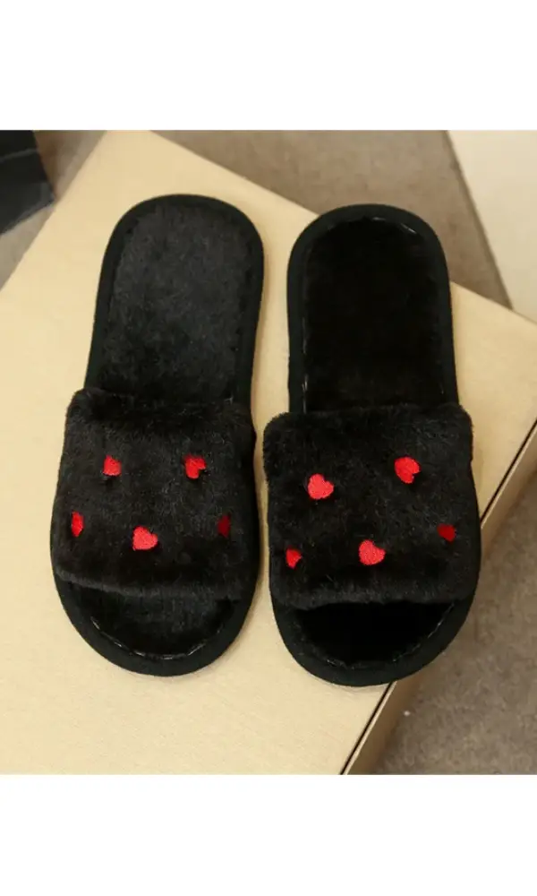 Тапочки открытые с сердечками женские р-р 36-45