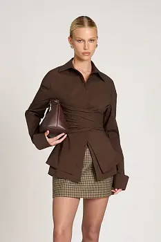 Рубашка с эффектом корсета женская (р-р 42-44)