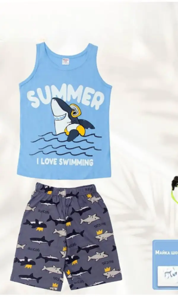 Комплект майка-шорты для мальчика (р-р 1-4 лет)