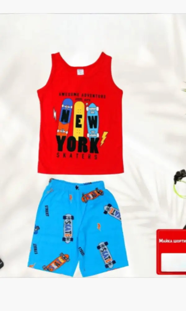 Комплект майка-шорты для мальчика (р-р 1-4 лет)