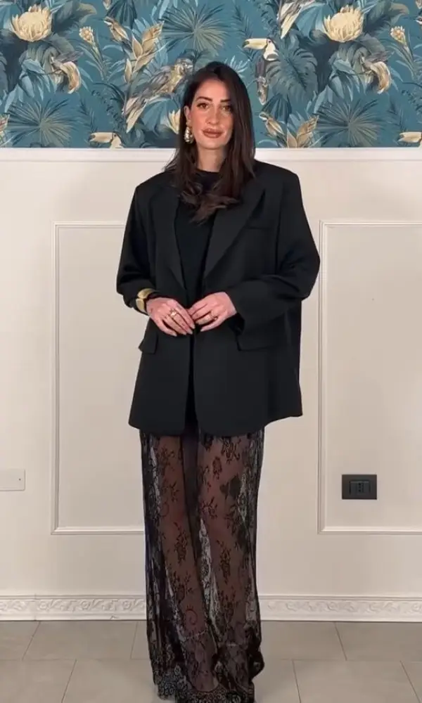 Юбка сетка длинная кружевная макси ( р-р 42,44)