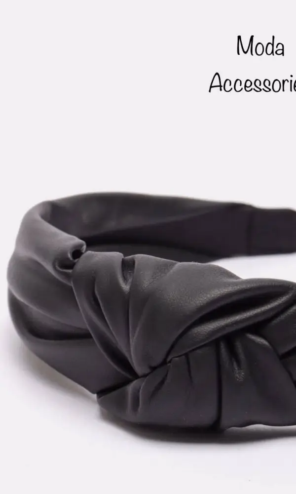 Ободок для волос , экокожа